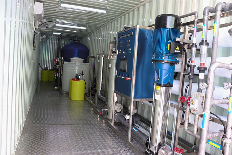 jual Containerized Brackish Water Desalination Plant